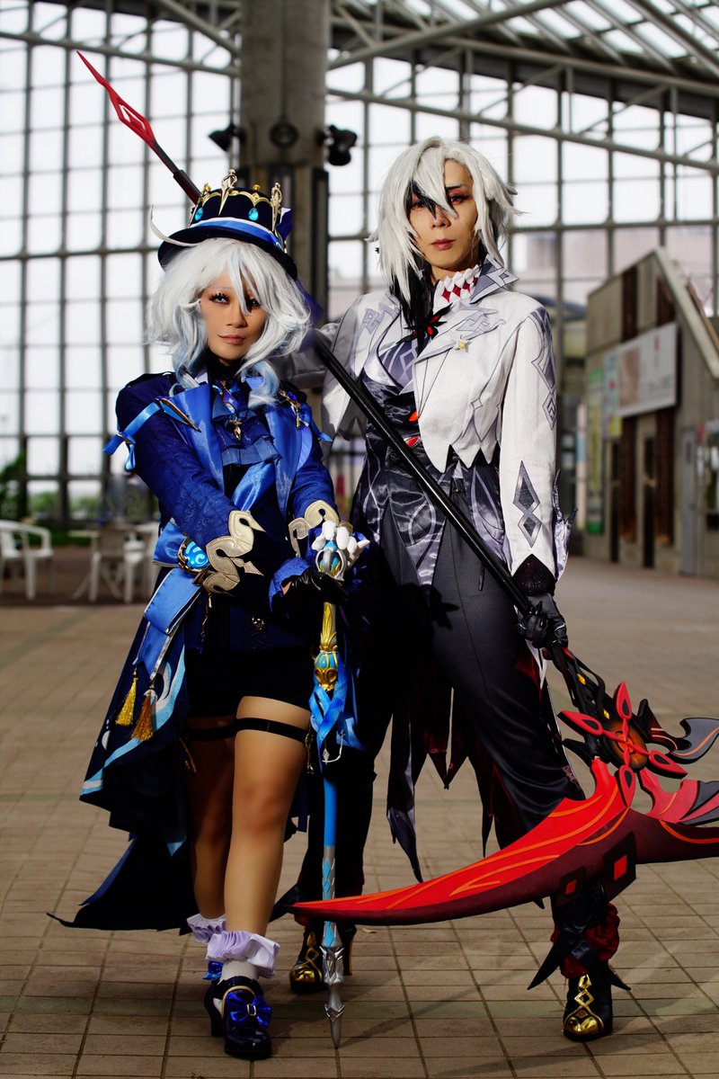 hisarintea's tweet photo. ⚠️Cosplay⚠️

📸(@MKatsuraba)様𝐓𝐡𝐚𝐧𝐤 𝐲𝐨𝐮 -
召使い(@johnnyes335)
フリーナ(@hisarintea)
 #コス港 https://t.co/MIVtHG3r7T