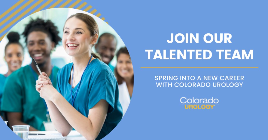 Ready to spring into a new career? Colorado Urology encourages work-life balance alongside professional growth. Discover how you can blossom with us this season and beyond. Check out our openings. unitedurology.com/colorado-urolo…