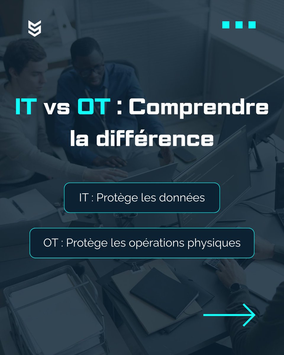 StreamScan's tweet photo. IT protège les données. OT protège les vies.
La cybersécurité industrielle ne laisse plus place aux silos.
#industrie40 #cybersécuritéOT #cyberrisques https://t.co/Z8HnBqxIuk