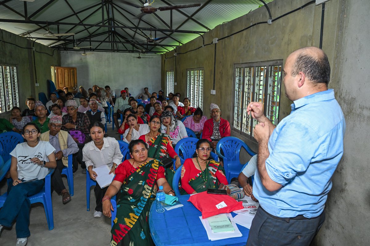 BiodiversityNep's tweet photo. 22 May, We marked the  Int'l day for Biodiversity (BD) in BD 'hotspot ' of Nepal, disccused ways of securing  biodiversity and restoring forest for the benefit of people and nature. Localizing
@UKBCFs project &amp; working with key local  stakeholders
@TheBotanics @forestactionNP https://t.co/6dssJRlDs1