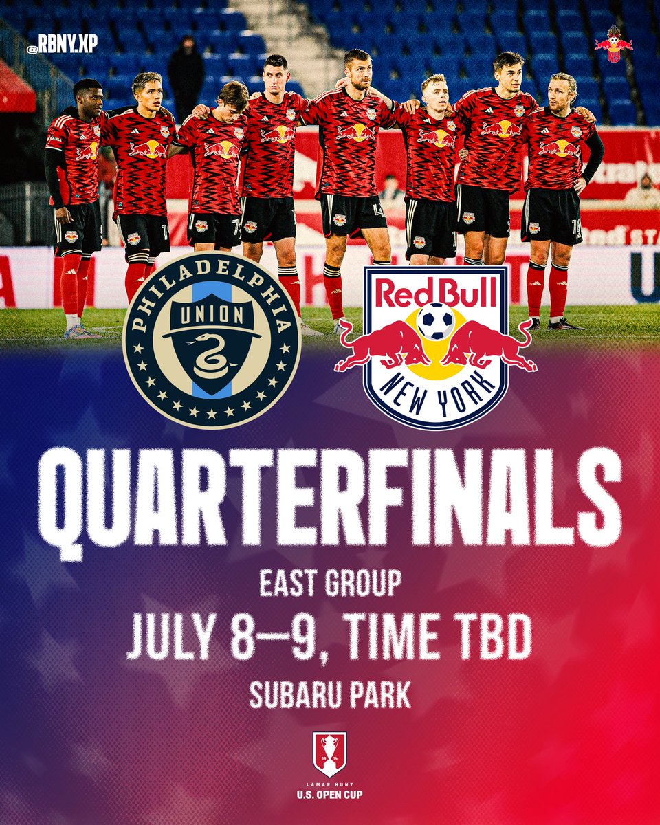 Very unideal, but a win would mean #RBNY would host in the semis