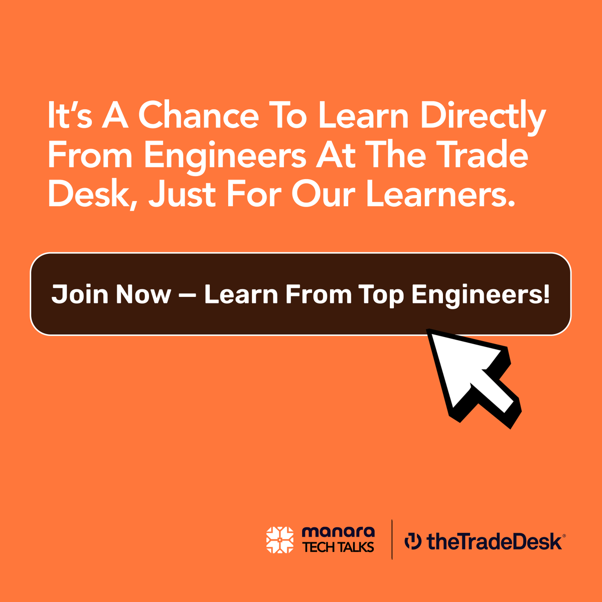 Manara (@teammanara) on Twitter photo How do top engineers at <a href="/TheTradeDesk/">The Trade Desk</a> making data make sense?
🗓️ May 28 | 8 Cairo
Don’t miss it! 🔗 bit.ly/43ssI2c
#BuildSmarter #WomenInTech #Manara How do top engineers at <a href="/TheTradeDesk/">The Trade Desk</a> making data make sense?
🗓️ May 28 | 8 Cairo
Don’t miss it! 🔗 bit.ly/43ssI2c
#BuildSmarter #WomenInTech #Manara