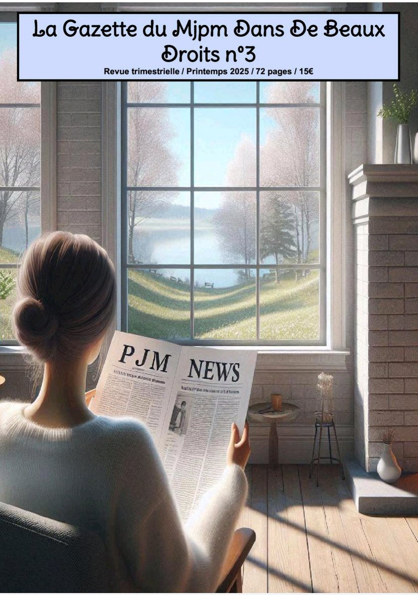 Le 3eme numéro de la Gazette du #Mjpm est dispo

lemjpmdansdebeauxdroits.fr/product/191502…
#tutelle #curatelle #pjm #justice #jcp #avocats #magistrat #social #medicosocial #notaire #banque #patrimoine