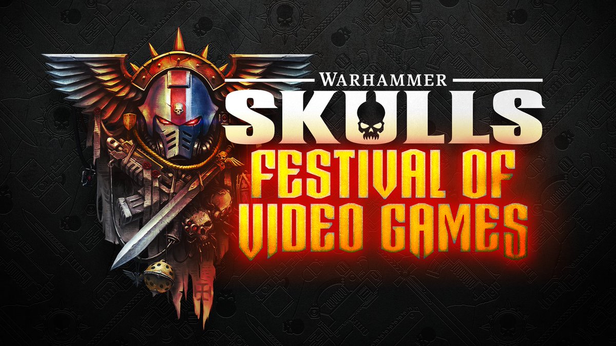 Se você é fã da franquia Warhammer, seja 40k ou fantasy, então saiba que hoje é um dia especial! 

O WARHAMMER SKULLS FESTIVAL OF VIDEO GAMES acontecerá as 13h, horário de Brasília, e novidades a respeito de umas franquias mais icônicas dos games serão reveladas!

A transmissão