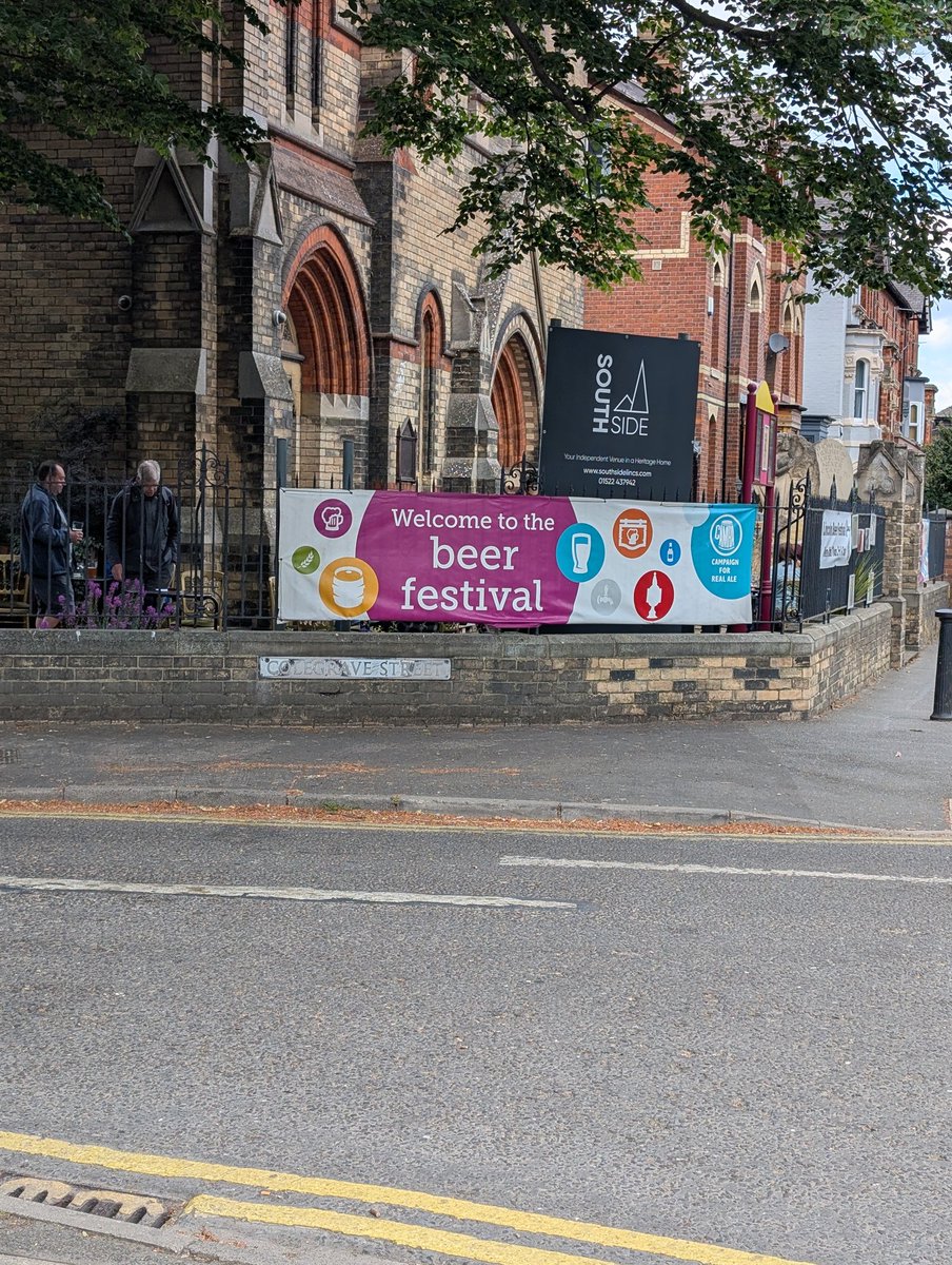 Colin Brown FBII ©🇯🇲🇮🇪 (@colinbrown1968) on Twitter photo The Lincoln Beer Festival is now on! Brought to you by <a href="/Lincoln_CAMRA/">Lincoln CAMRA</a> at their new venue <a href="/southsidelincs/">Southside Lincoln</a> Easily reached by <a href="/StagecoachEMid/">Stagecoach East Mids</a> buses and free parking across the road for the designated drivers. The Lincoln Beer Festival is now on! Brought to you by <a href="/Lincoln_CAMRA/">Lincoln CAMRA</a> at their new venue <a href="/southsidelincs/">Southside Lincoln</a> Easily reached by <a href="/StagecoachEMid/">Stagecoach East Mids</a> buses and free parking across the road for the designated drivers.