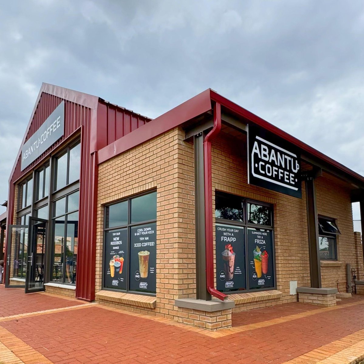 Abantu Coffee Eco Park looking fresh 👌🏽☕