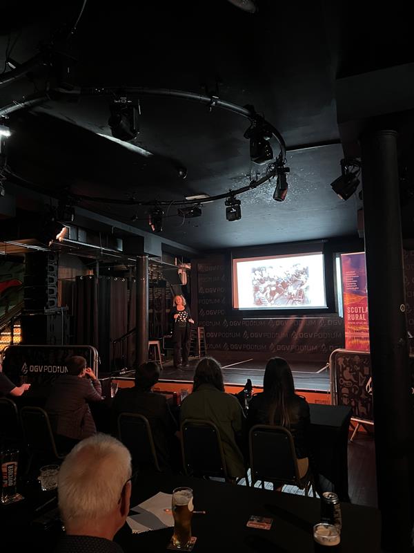 We had an incredible time at Pint of Science 2025! 🧪🧬

Huge thanks to our amazing speakers, venues &amp; everyone who joined our two fantastic events. You helped bring science out of the lab &amp; into the community 🧠

#Pint25 #abdnpsych