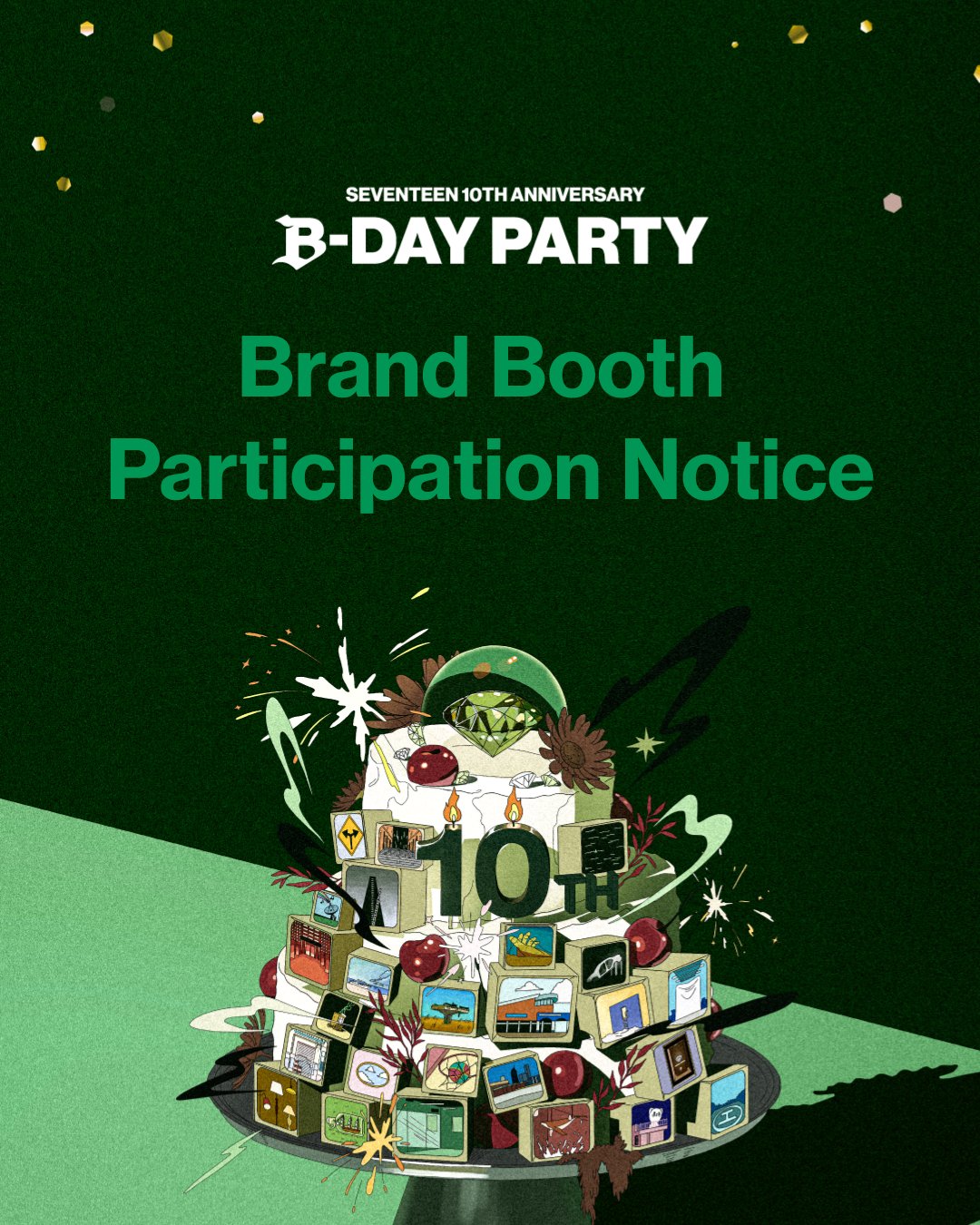 SEVENTEEN (세븐틴) 10TH ANNIVERSARY B-DAY PARTY : BURST