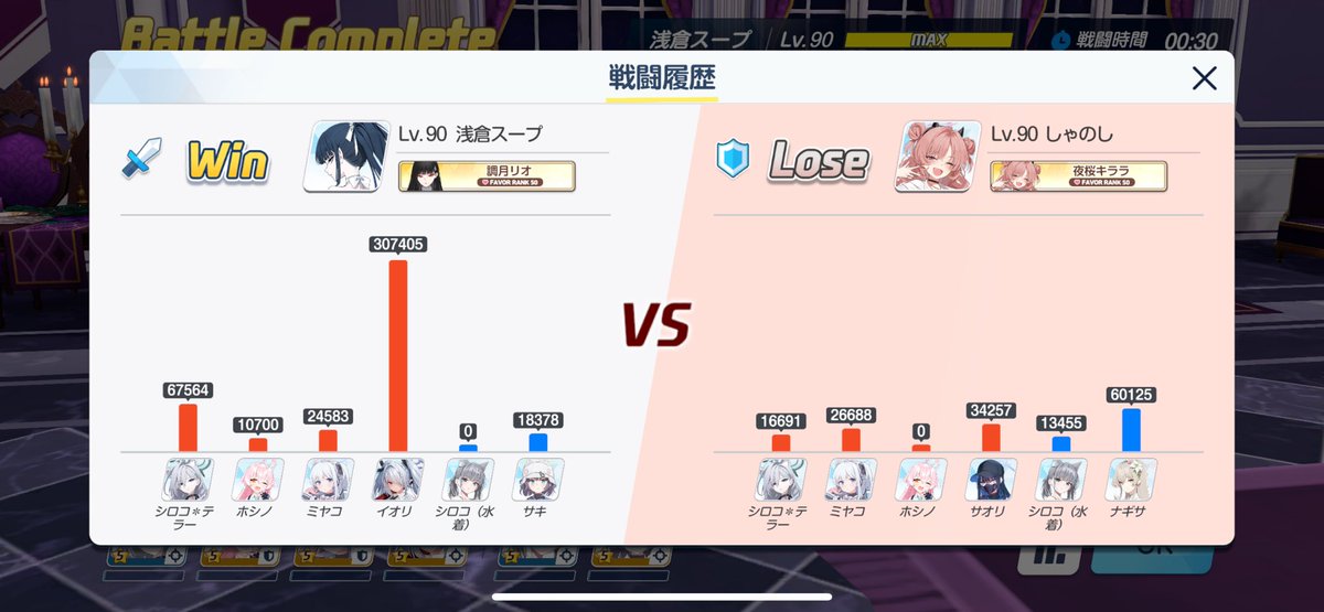 サオリとサキはみんな育てたほうがいいと思うよ☺️