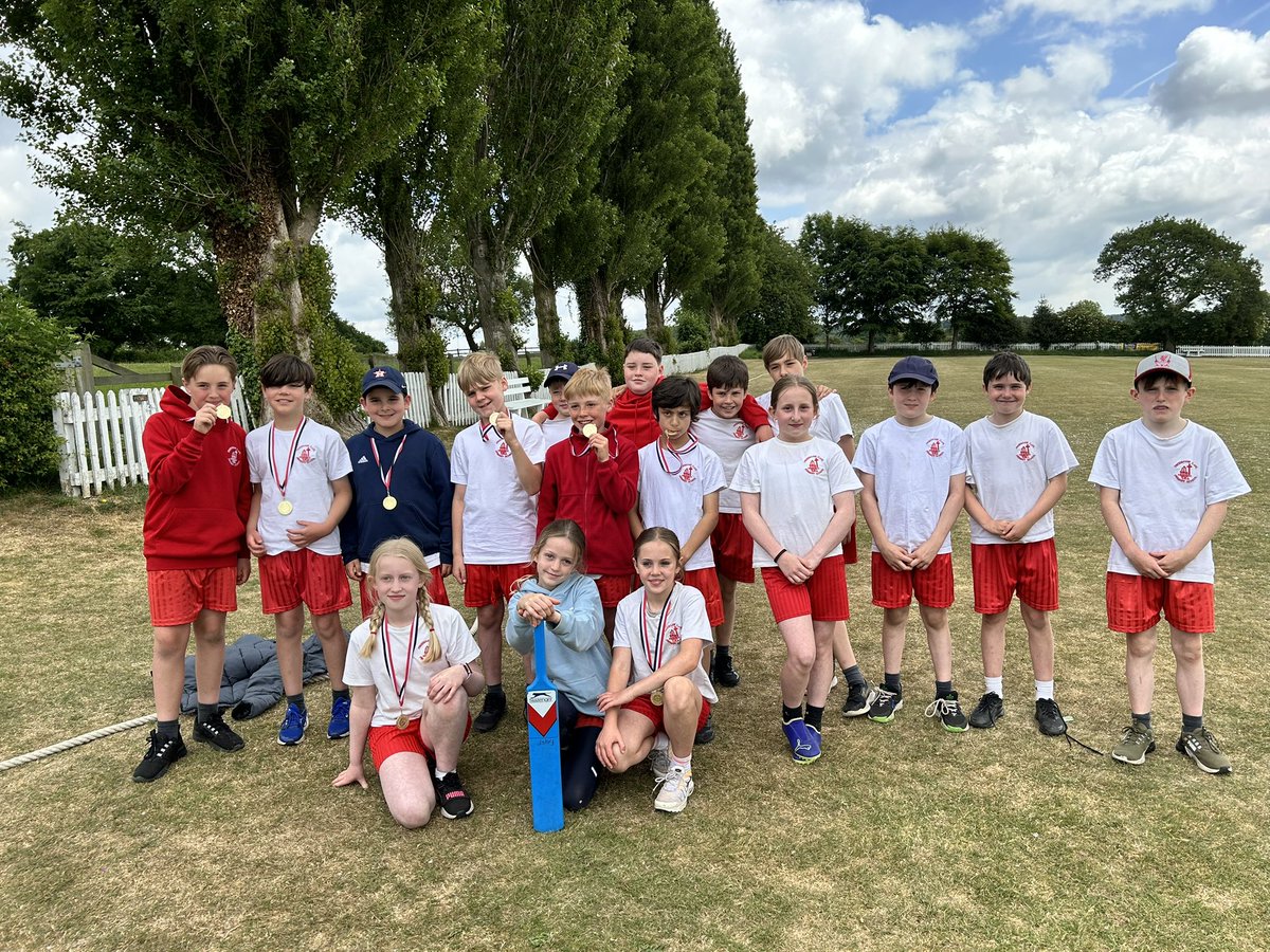 Frodsham CE Primary (@frodshamce) on Twitter photo The sun ☀️ eventually shone for us 🙌
Well done to all of our <a href="/_FAVSP/">Frod & Villages SP</a> yr 5/6 dynamos cricket teams 👏
🥇Gold medals for our blue team joint second place for our red team. We are so proud of you all ❤️
Thank you <a href="/AlvanleyCC/">Alvanley CC</a> and <a href="/helsbyhigh/">Helsby High School</a> sports leaders.
#TeamFrodshamCE The sun ☀️ eventually shone for us 🙌
Well done to all of our <a href="/_FAVSP/">Frod & Villages SP</a> yr 5/6 dynamos cricket teams 👏
🥇Gold medals for our blue team joint second place for our red team. We are so proud of you all ❤️
Thank you <a href="/AlvanleyCC/">Alvanley CC</a> and <a href="/helsbyhigh/">Helsby High School</a> sports leaders.
#TeamFrodshamCE