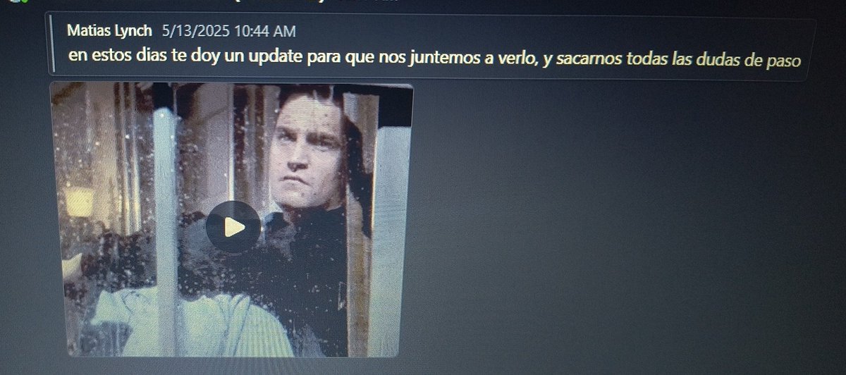 matitu_'s tweet photo. @finnvanilla Me acaban de mandar lo mismo en el laburo xd https://t.co/NW7YWKJmnS