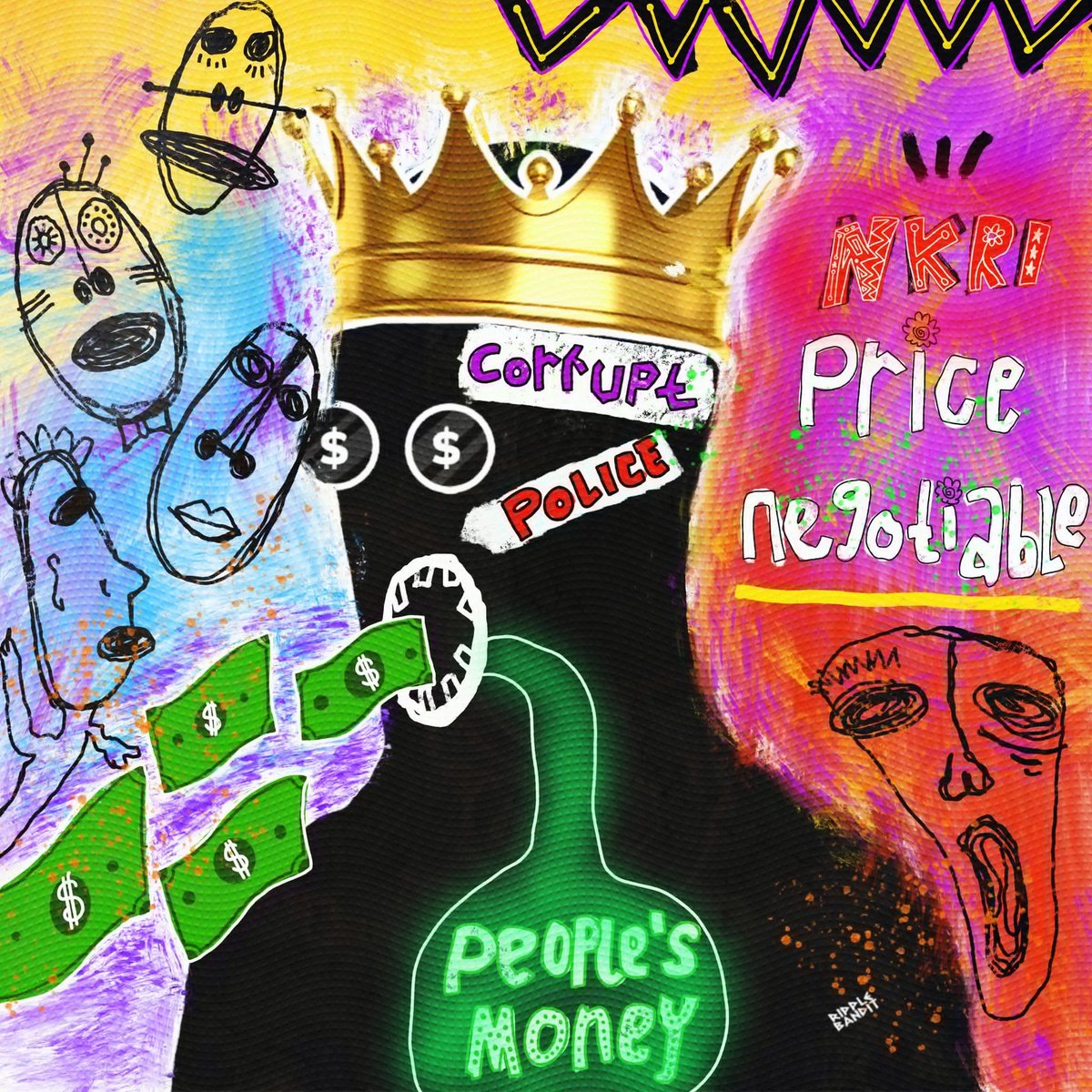 RIPPLE BANDIT (@xripplebandit) on Twitter photo AUCTION IS LIVE 📢📢
=======================
BANDIT 【$】CORRUPTION
In Collaboration with <a href="/ZemouraArt/">ZemouraArt</a>
=======================
✅Start Bid : 10 XRP
⌛️24 hours Auction
Bid now : xrp.cafe/nft/0008271020…
#XRPArmy #XRPFamily #xrp #XRPHolders AUCTION IS LIVE 📢📢
=======================
BANDIT 【$】CORRUPTION
In Collaboration with <a href="/ZemouraArt/">ZemouraArt</a>
=======================
✅Start Bid : 10 XRP
⌛️24 hours Auction
Bid now : xrp.cafe/nft/0008271020…
#XRPArmy #XRPFamily #xrp #XRPHolders