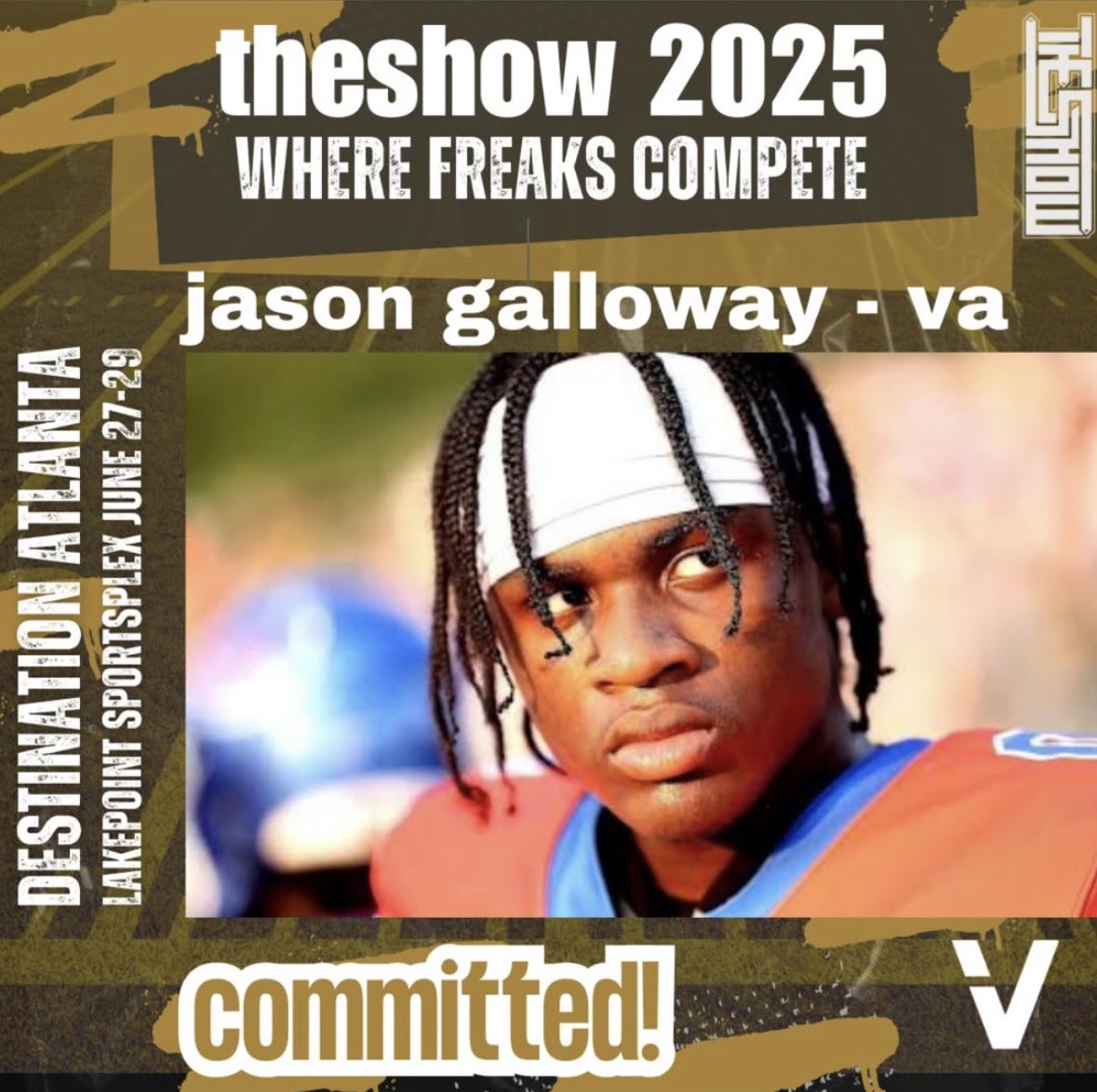 jaygjr_'s tweet photo. Can’t wait to show out and compete with the best in the nation down in Atlanta @NxgnCamps TheShow #TeamFlight🛫
@Rivals @247Sports @On3Recruits @adidasFballUS @JeffHecklinski @DCherry55 @KempsvilleFB https://t.co/fMvMSFi2rf