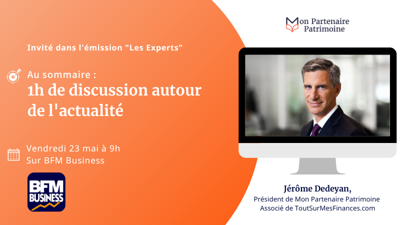MonPartenairePatrimoine (@mpartenairep) on Twitter photo 📺 1h de discussion autour de l'actualité !
Retrouvez <a href="/JEROMEDEDEYAN/">JEROME DEDEYAN</a> , notre président et associé de <a href="/Toutsur/">ToutSurMesFinances</a> chez Les Experts de <a href="/bfmbusiness/">BFM Business</a> demain, vendredi 23 mai, à partir de 9h.
L'émission en direct ici 👉 bfmtv.com/economie/en-di…
#gestiondepatrimoine #actualités 📺 1h de discussion autour de l'actualité !
Retrouvez <a href="/JEROMEDEDEYAN/">JEROME DEDEYAN</a> , notre président et associé de <a href="/Toutsur/">ToutSurMesFinances</a> chez Les Experts de <a href="/bfmbusiness/">BFM Business</a> demain, vendredi 23 mai, à partir de 9h.
L'émission en direct ici 👉 bfmtv.com/economie/en-di…
#gestiondepatrimoine #actualités