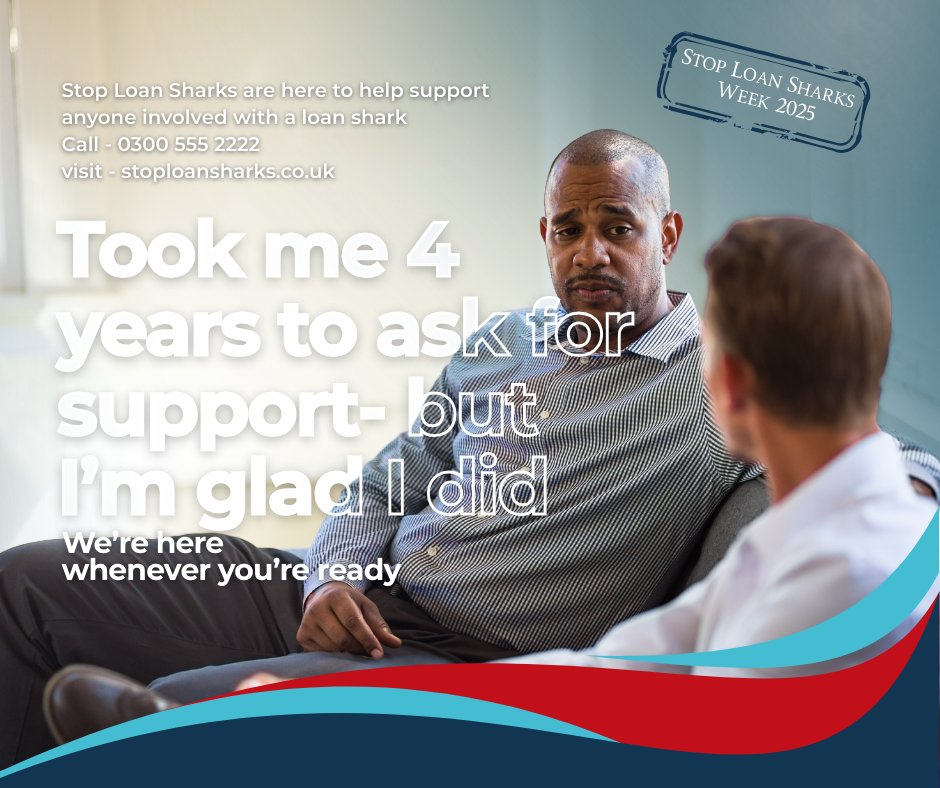 Buckinghamshire Family Information Service (@bucksfamilyinfo) on Twitter photo On average, it takes four years for someone to reach out after borrowing from a loan shark. Fear, shame, or not realising it was a loan shark can all be barriers. Support is here, no pressure, no judgment. Just people ready to help. π 0300 555 2222 #StopLoanSharks <a href="/SLSEngland/">Stop Loan Sharks England</a> On average, it takes four years for someone to reach out after borrowing from a loan shark. Fear, shame, or not realising it was a loan shark can all be barriers. Support is here, no pressure, no judgment. Just people ready to help. π 0300 555 2222 #StopLoanSharks <a href="/SLSEngland/">Stop Loan Sharks England</a>