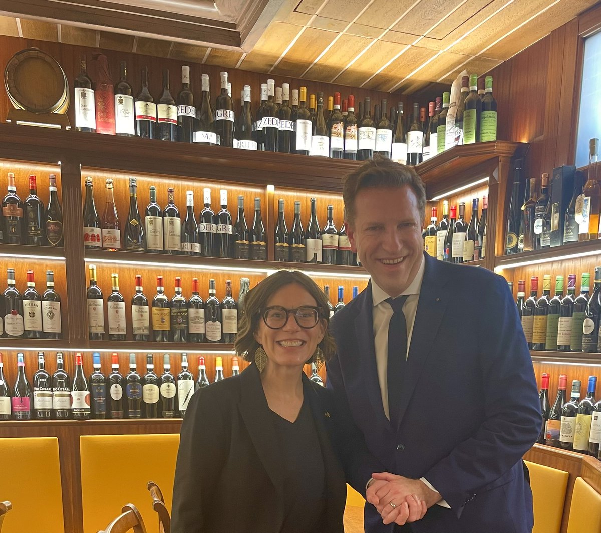 Huge congratulations and thanks to Laura Hochla, head of mission at the U.S. Embassy to the Holy See, and the entire team, on an extraordinary series of weeks at the Vatican