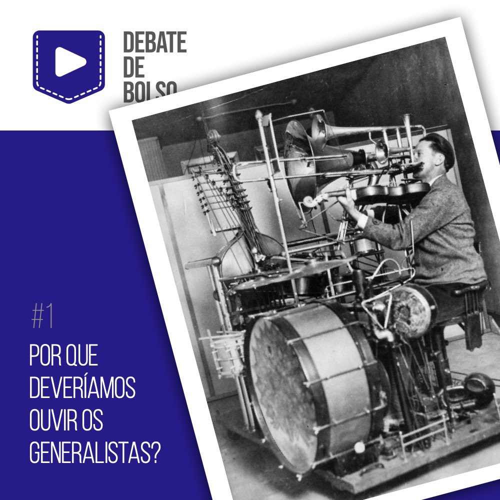 ESTREAMOS! 👏🏻

E o primeiro episódio do Debate de Bolso tenta responder: como pode ser a contribuição do não-especialista em debates públicos cada mais complexos? 🤔

Ouça agora! 🎧

open.spotify.com/episode/1iAJq3…