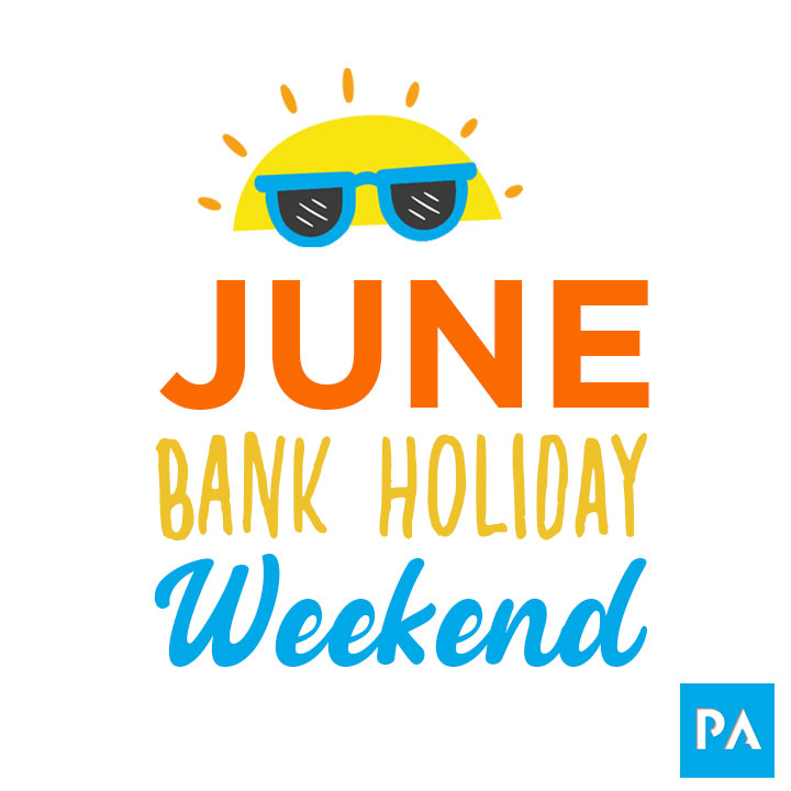 It’s the June Bank Holiday weekend!

So please note that we will be closed from 4.30pm tomorrow, Friday May 30th, until next Tuesday June 3rd.  Any orders placed over the weekend will be processed on our return.

Hope you all have a great one!

#junebankholiday #paperassist