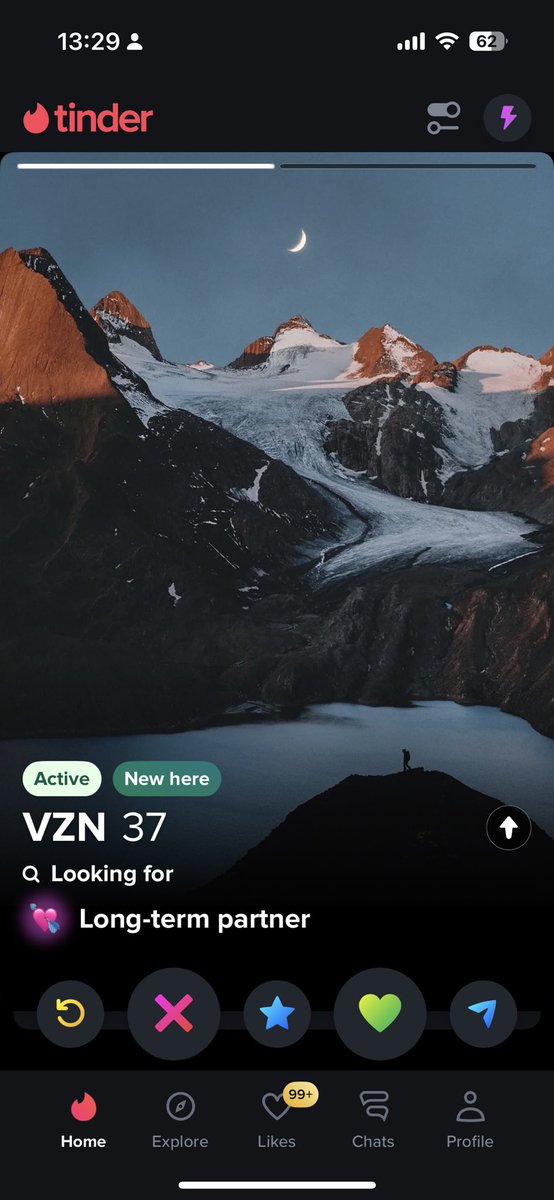 swanny_1980's tweet photo. @TinderUk Tinder is full of fake profiles, always “New”, always with one or two random AI generated images. This is why I won’t pay for a subscription. https://t.co/WmSmtp3AHY