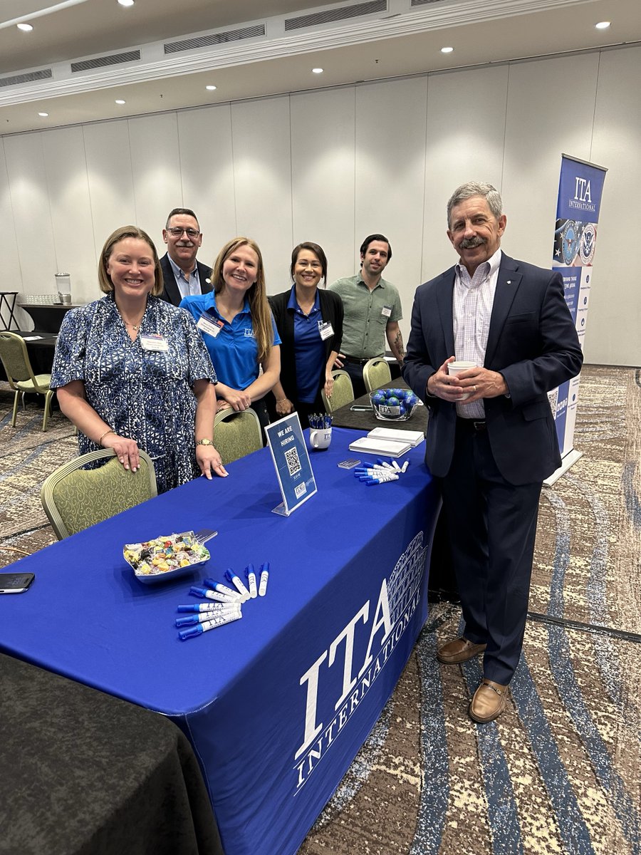 Big thanks to the Virginia Peninsula Chamber for hosting this week’s Military/Business Career Fair! We had a blast connecting with job seekers and showing what ITA is all about.

Check out our open positions: bit.ly/ITAJobs