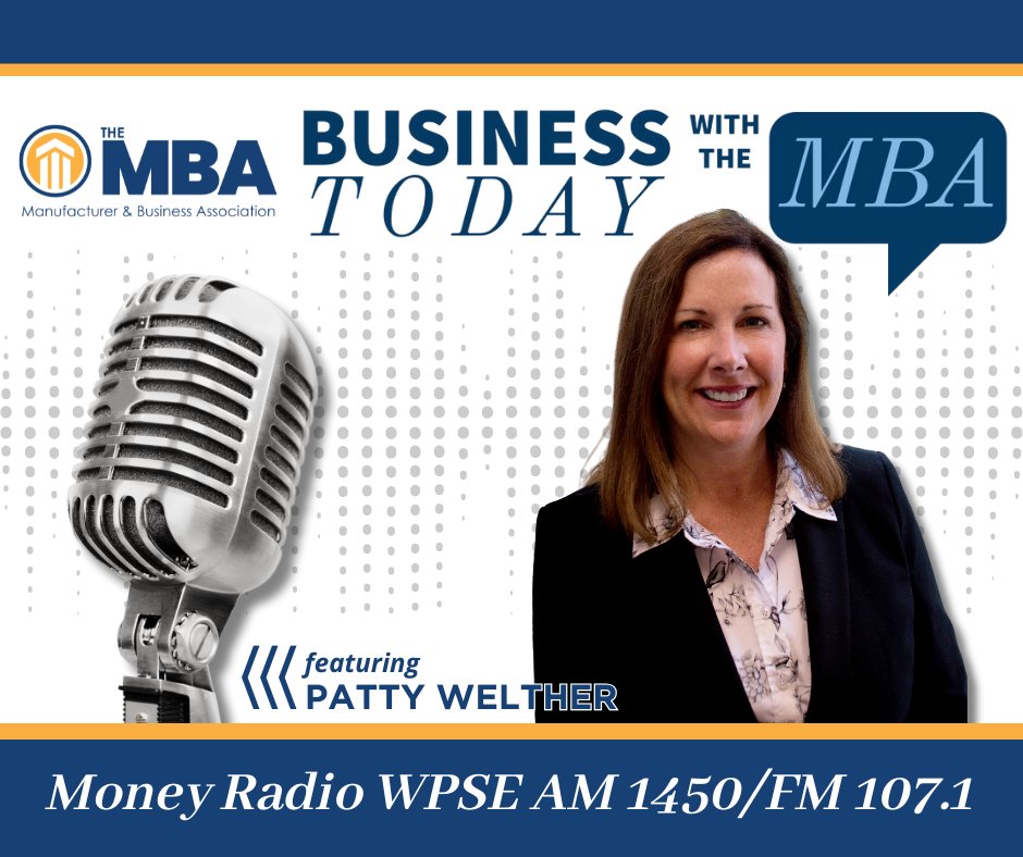 Are you coming to the MBA's Party on the Patio? You should! Hear from Patty Welther as she shares what's in store for the MBA's annual open house on June 5 at the MBA. Listen live on Money Radio WPSE AM 1450/FM 107.1 or download the episode from mbausa.org/media/podcast/.