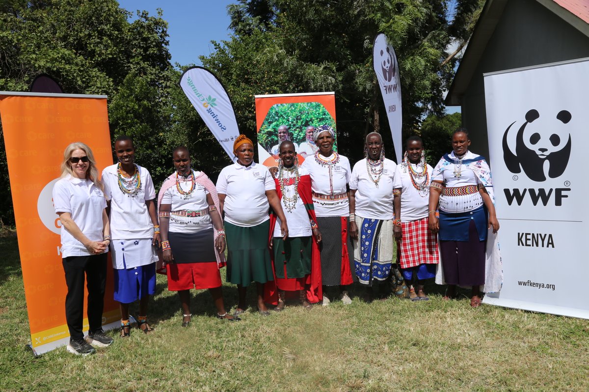 Exciting launch of Sowing Change Phase 2 in Loitoktok, Kajiado! Backed by the CARE-WWF Alliance, this women-led initiative is scaling up honey and dairy value chains, restoring landscapes, and fueling climate action through locally led solutions. #SowingChange #WomenLead