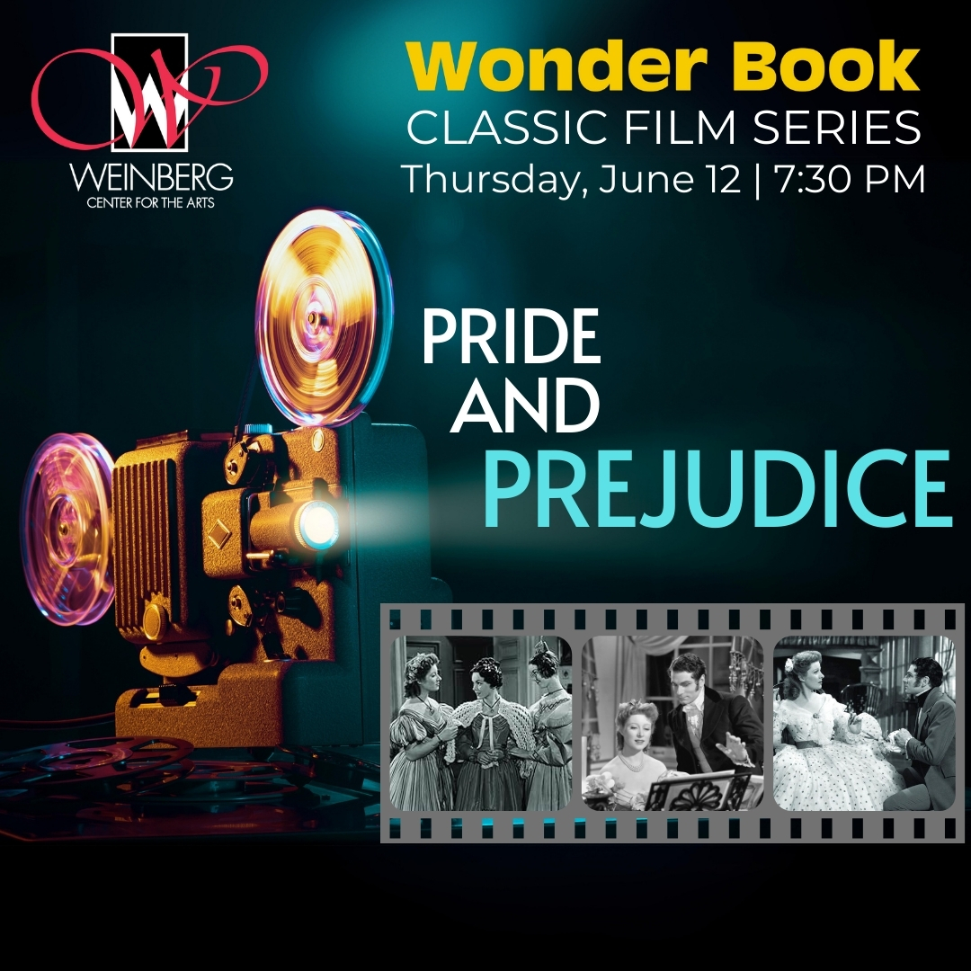 Weinberg Center (@weinbergcenter) on Twitter photo Join us for Pride & Prejudice at the Weinberg Center—Thurs, June 12 @ 7:30 PM! Part of the Wonder Book Classic Film Series. Will Darcy and Elizabeth find love—or let pride get in the way?🤔
🎟️Tickets: bit.ly/Prejudice-tix #weinbergcenter #visitfrederickmd <a href="/wonderbook/">Wonder Book</a> Join us for Pride & Prejudice at the Weinberg Center—Thurs, June 12 @ 7:30 PM! Part of the Wonder Book Classic Film Series. Will Darcy and Elizabeth find love—or let pride get in the way?🤔
🎟️Tickets: bit.ly/Prejudice-tix #weinbergcenter #visitfrederickmd <a href="/wonderbook/">Wonder Book</a>