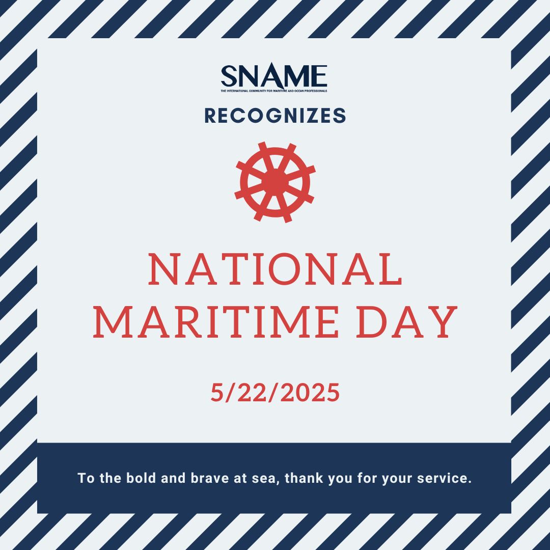 #NationalMaritimeDay is a US federal observance created to recognize the #maritimeindustry. It's observed on May 22, the date in 1819 that the American steamship Savannah set sail from GA on the first ever transoceanic voyage under steam power.