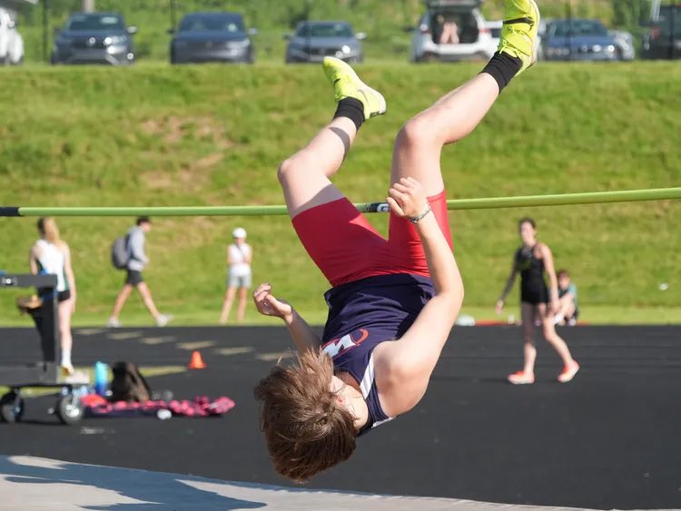 WestHighXC's tweet photo. Today is the day….TSSAA AAA State Championship Meet! 

First up this morning:

Will Sharbel competes in the Long Jump

Mack Eisenberg competes in the Triple Jump, High Jump, and Long Jump

Go Rebels! https://t.co/bUwbzVYmzu