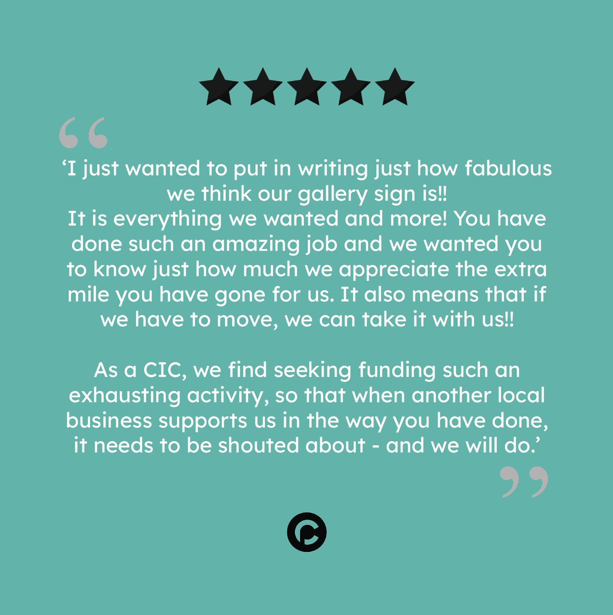 A lovely customer review from this month ✨

#CustomerFeedback #5stars #localbusiness #printingservices