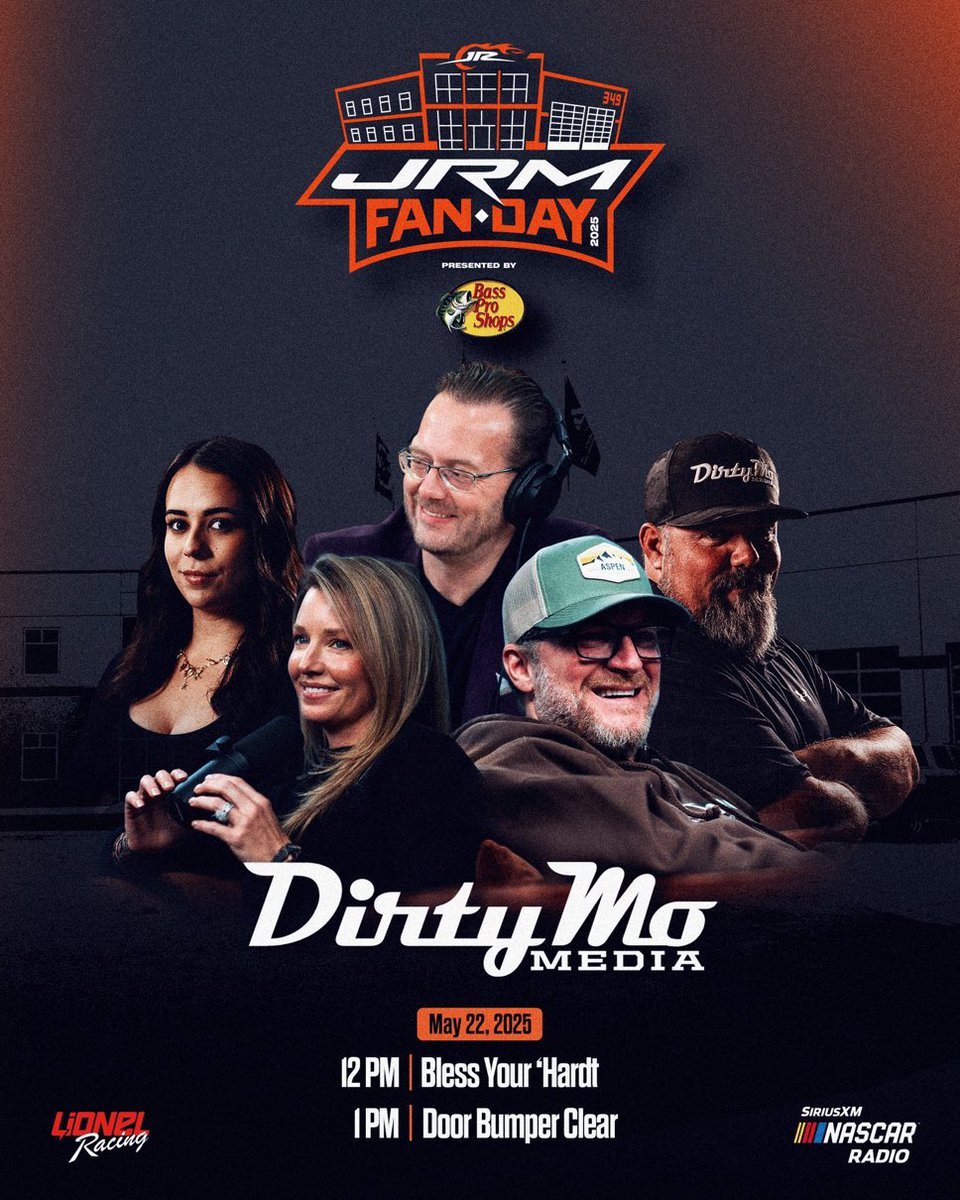 Freddie Kraft (@freddiekraft) on Twitter photo DBC is gonna be LIVE?!? 😳
Come join us at JRM fan day on the SiriusXM stage at 1pm. If you can’t be there in person, tune into SiriusXM channel 90 to hear us try really hard not to curse. DBC is gonna be LIVE?!? 😳
Come join us at JRM fan day on the SiriusXM stage at 1pm. If you can’t be there in person, tune into SiriusXM channel 90 to hear us try really hard not to curse.