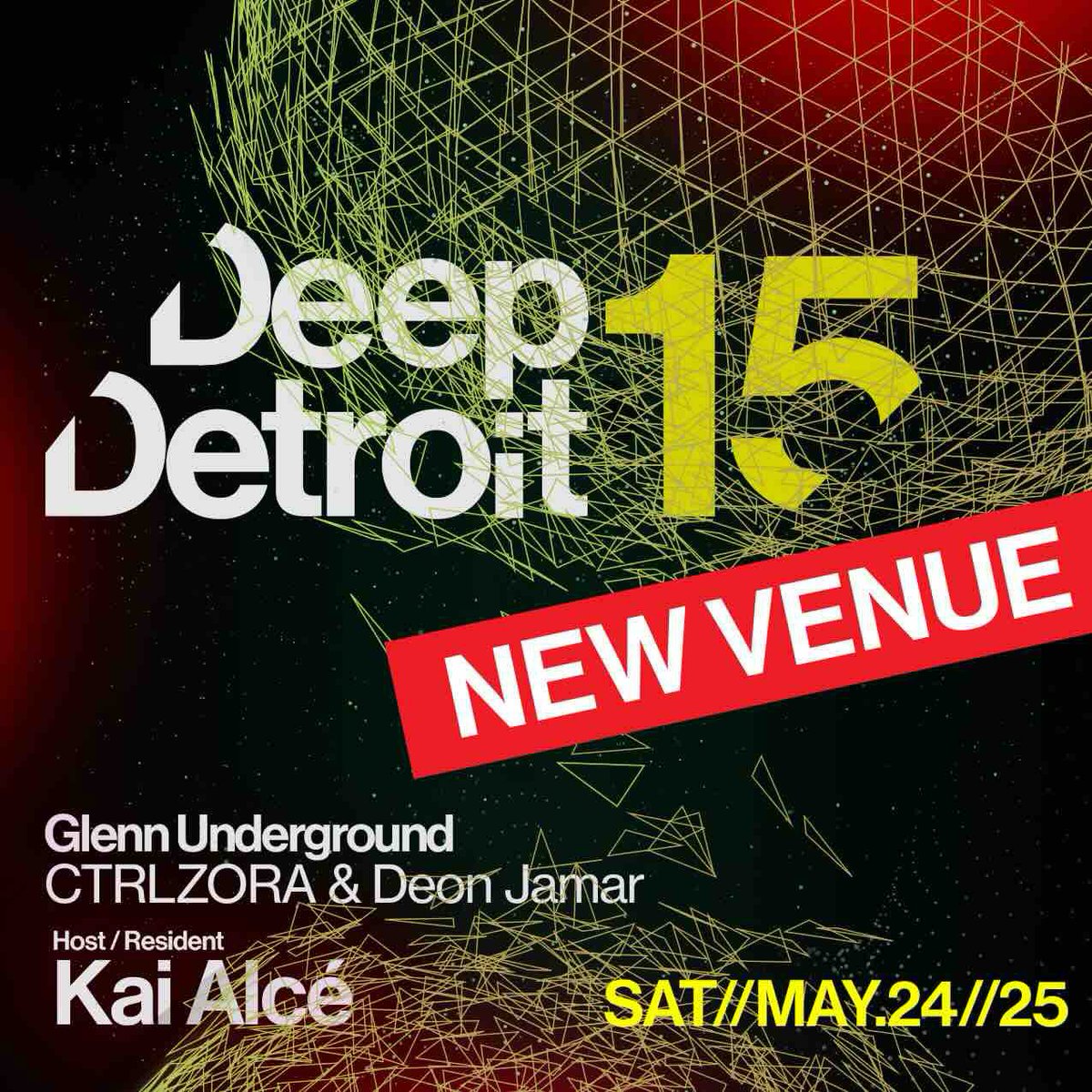TICKET HOLDERS WILL RECIEVE AN EMAIL FROM RA.CO FRIDAY AT NOON WITH SECRET ADDRESS
