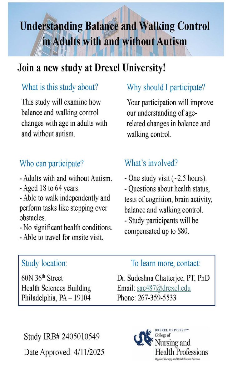Sudeshna A. Chatterjee, PT, PhD tweet media