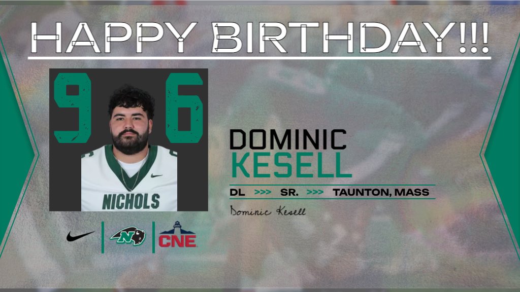 Wishing Dominic Kesell a Happy Birthday! 🎂

#FULLTHROTTLE🦬🏈