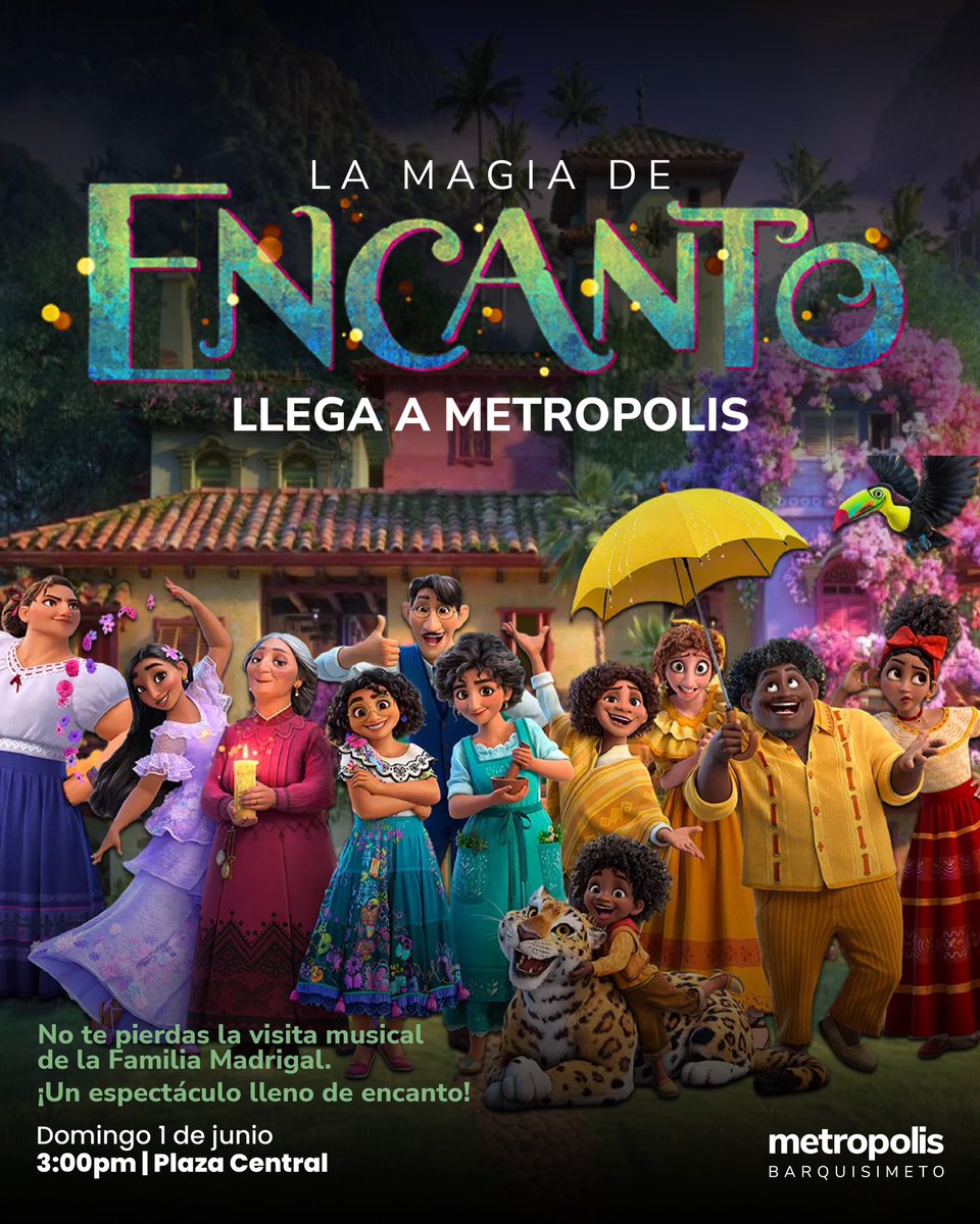 ¡Esta semana la diversión está garantizada en Metropolis Barquisimeto!🤩

¡Te esperamos!