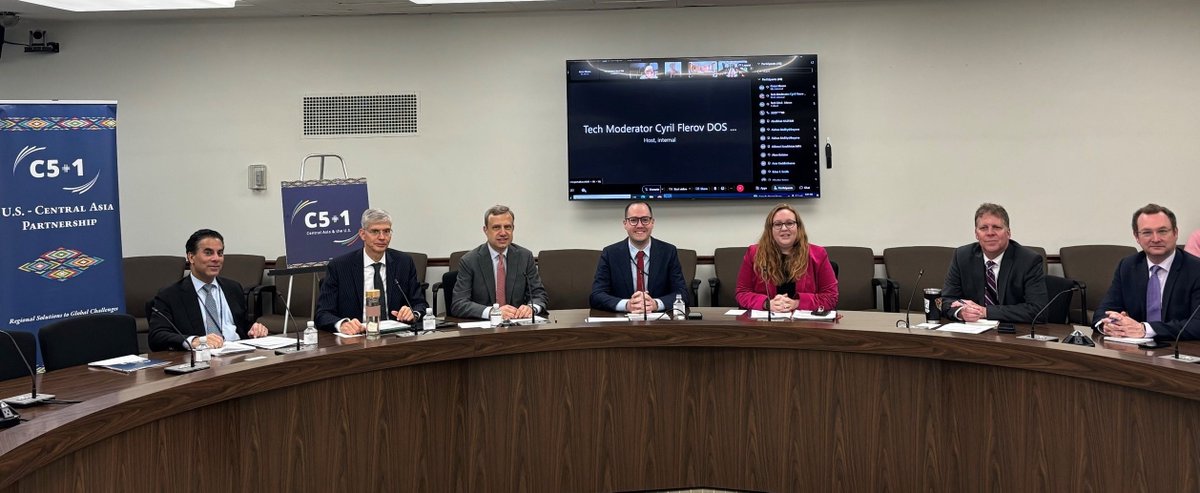 State_SCA (@state_sca) on Twitter photo Through the Critical Minerals Dialogue today, the C5+1โ๐บ๐ธ๐ฐ๐ฟ๐ฐ๐ฌ๐น๐ฏ๐น๐ฒ๐บ๐ฟ โ are accelerating economic growth and technological innovation by promoting business connections, catalyzing investments, and expanding critical minerals supply chains. With America First, we are building deeper Through the Critical Minerals Dialogue today, the C5+1โ๐บ๐ธ๐ฐ๐ฟ๐ฐ๐ฌ๐น๐ฏ๐น๐ฒ๐บ๐ฟ โ are accelerating economic growth and technological innovation by promoting business connections, catalyzing investments, and expanding critical minerals supply chains. With America First, we are building deeper