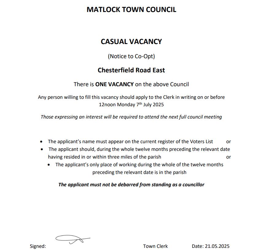 MatlockCouncil's tweet image. 