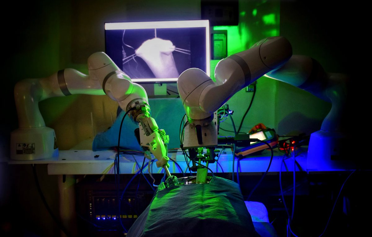 Samuel Schmidgall (@srschmidgall) on Twitter photo 🏥🤖 Autonomous surgical robots are expected to be capable of higher levels of autonomy due to the increased capabilities of AI
Check out our new article in <a href="/IEEESpectrum/">IEEE Spectrum</a> which discusses the history and future of autonomous robotic surgery! 🏥🤖 Autonomous surgical robots are expected to be capable of higher levels of autonomy due to the increased capabilities of AI
Check out our new article in <a href="/IEEESpectrum/">IEEE Spectrum</a> which discusses the history and future of autonomous robotic surgery!