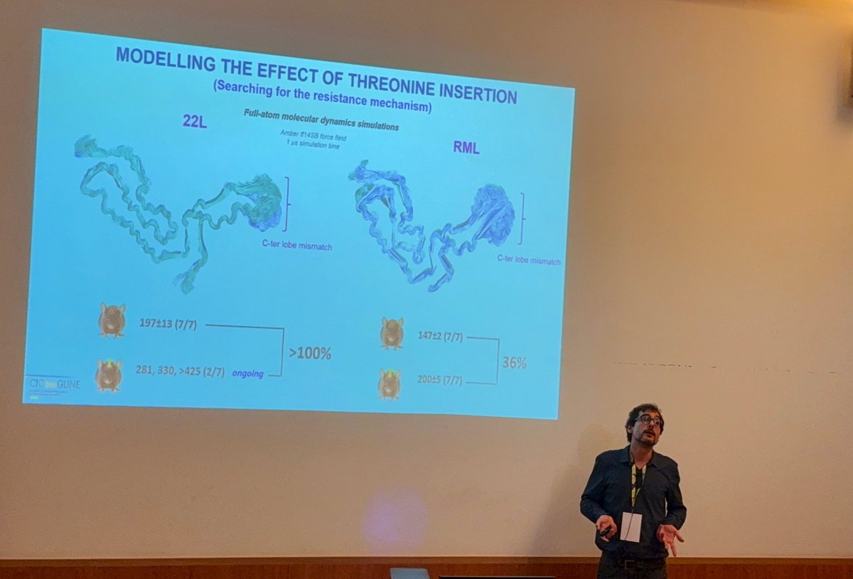 Neuro-Coop (@neurocoop) on Twitter photo Dr. Hasier Eraña <a href="/CICbioGUNE/">CIC bioGUNE</a> opens the 13th Iberian Prion Congress with an excellent talk on how cetaceans natural resistance to prions will be leveraged to create anti prion therapeutic approaches. 🐬🐋 #IberianPrion2025 Dr. Hasier Eraña <a href="/CICbioGUNE/">CIC bioGUNE</a> opens the 13th Iberian Prion Congress with an excellent talk on how cetaceans natural resistance to prions will be leveraged to create anti prion therapeutic approaches. 🐬🐋 #IberianPrion2025