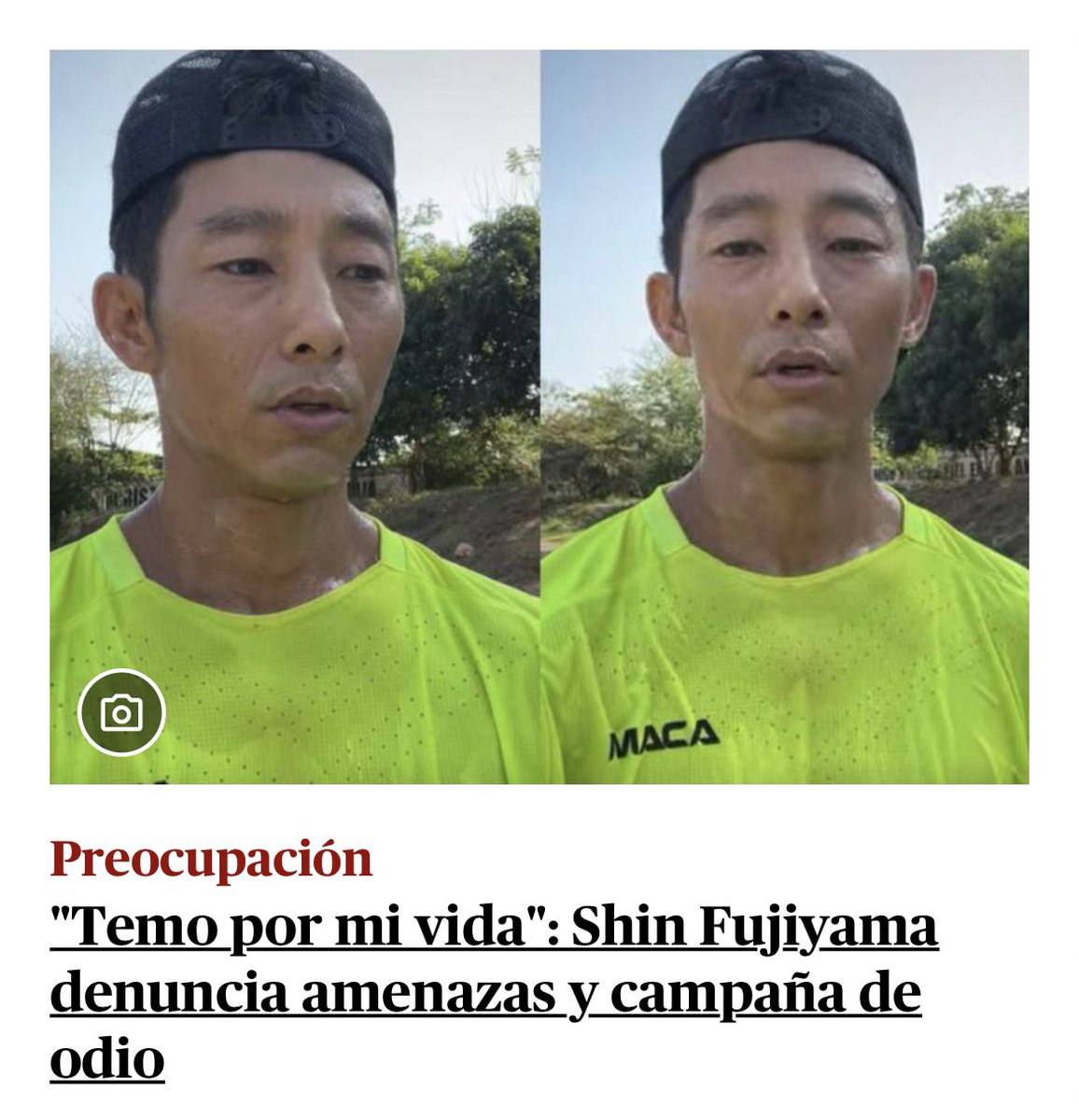 Hoy les dejo una tarea fácil, quien estará amenazando a este hombre!? SI NO ES LIBRE con su ODIO POR TODO LO BUENO EN HONDURAS!