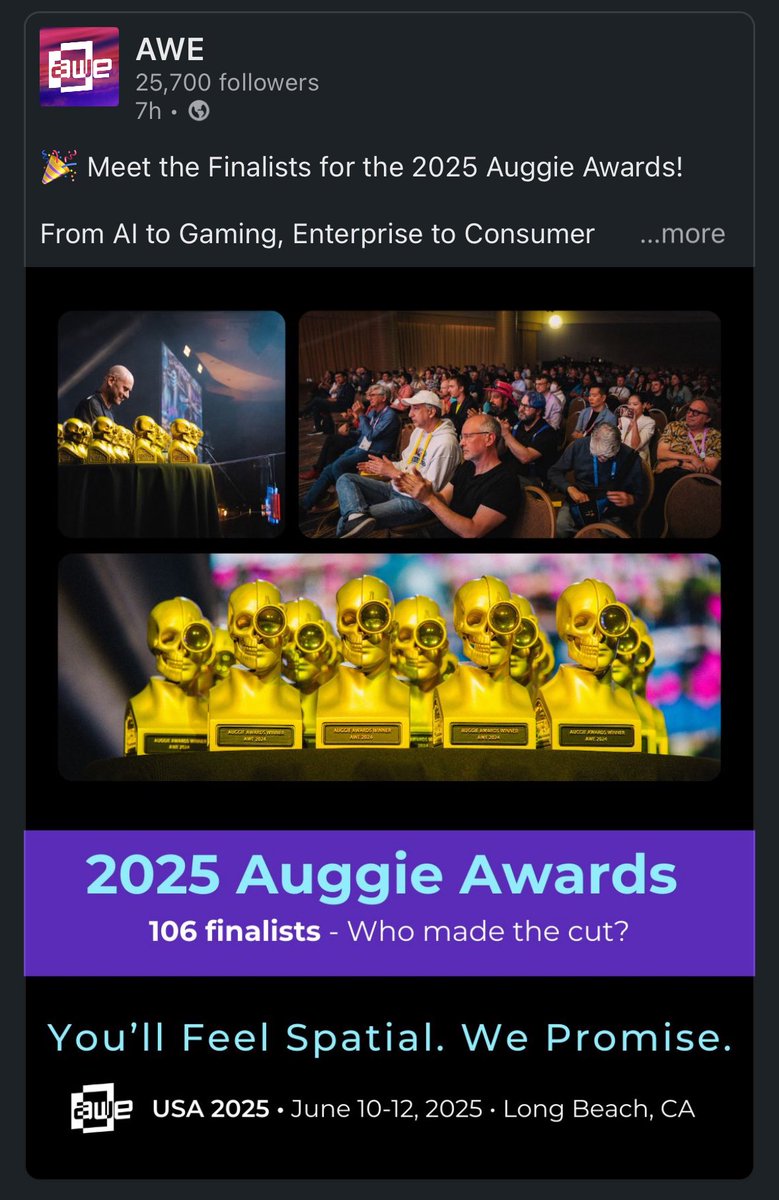 Muenstervision (@muenstervision) on Twitter photo HOLY MOLY <a href="/sneakarshoeco/">Sneakarshoeco</a> made it in as finalists at this years Auggie awards !
No. Small. Feat. (small feet welcome).
#AUGGIES #AWE2025 #STAYSNEAKAR HOLY MOLY <a href="/sneakarshoeco/">Sneakarshoeco</a> made it in as finalists at this years Auggie awards !
No. Small. Feat. (small feet welcome).
#AUGGIES #AWE2025 #STAYSNEAKAR