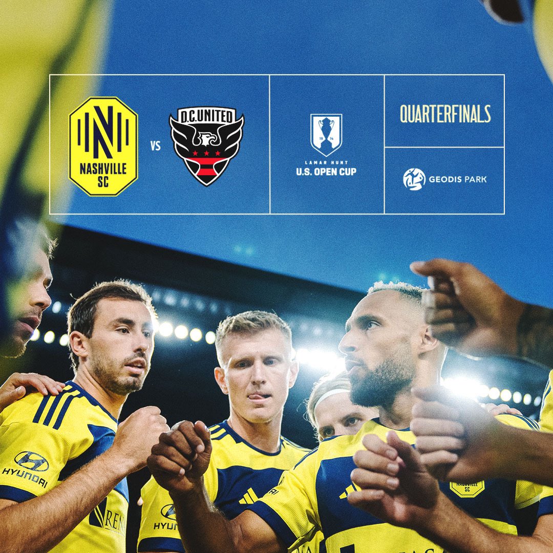 Only 8️⃣ teams left

We’re hosting <a href="/dcunited/">D.C. United</a> on July 8 or 9 at <a href="/GEODISPark/">GEODIS Park</a> in the <a href="/opencup/">U.S. Open Cup</a> quarterfinals