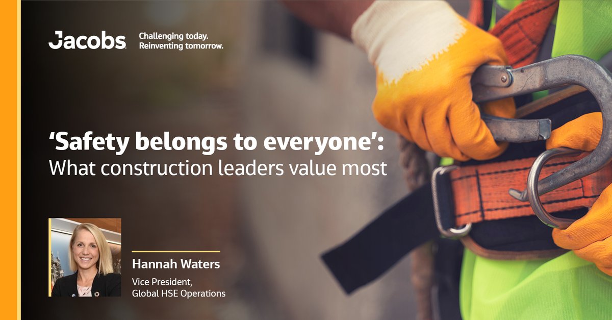 Jacobs (@jacobsconnects) on Twitter photo What's one thing you're doing for jobsite safety beyond the hard hat? 👷♂️
<a href="/constructdive/">Construction Dive</a> highlights the mental health aspect with #OurJacobs Hannah Waters.
Read here: jcob.co/ZCR250VTCoU
#ConstructionSafetyWeek What's one thing you're doing for jobsite safety beyond the hard hat? 👷♂️
<a href="/constructdive/">Construction Dive</a> highlights the mental health aspect with #OurJacobs Hannah Waters.
Read here: jcob.co/ZCR250VTCoU
#ConstructionSafetyWeek
