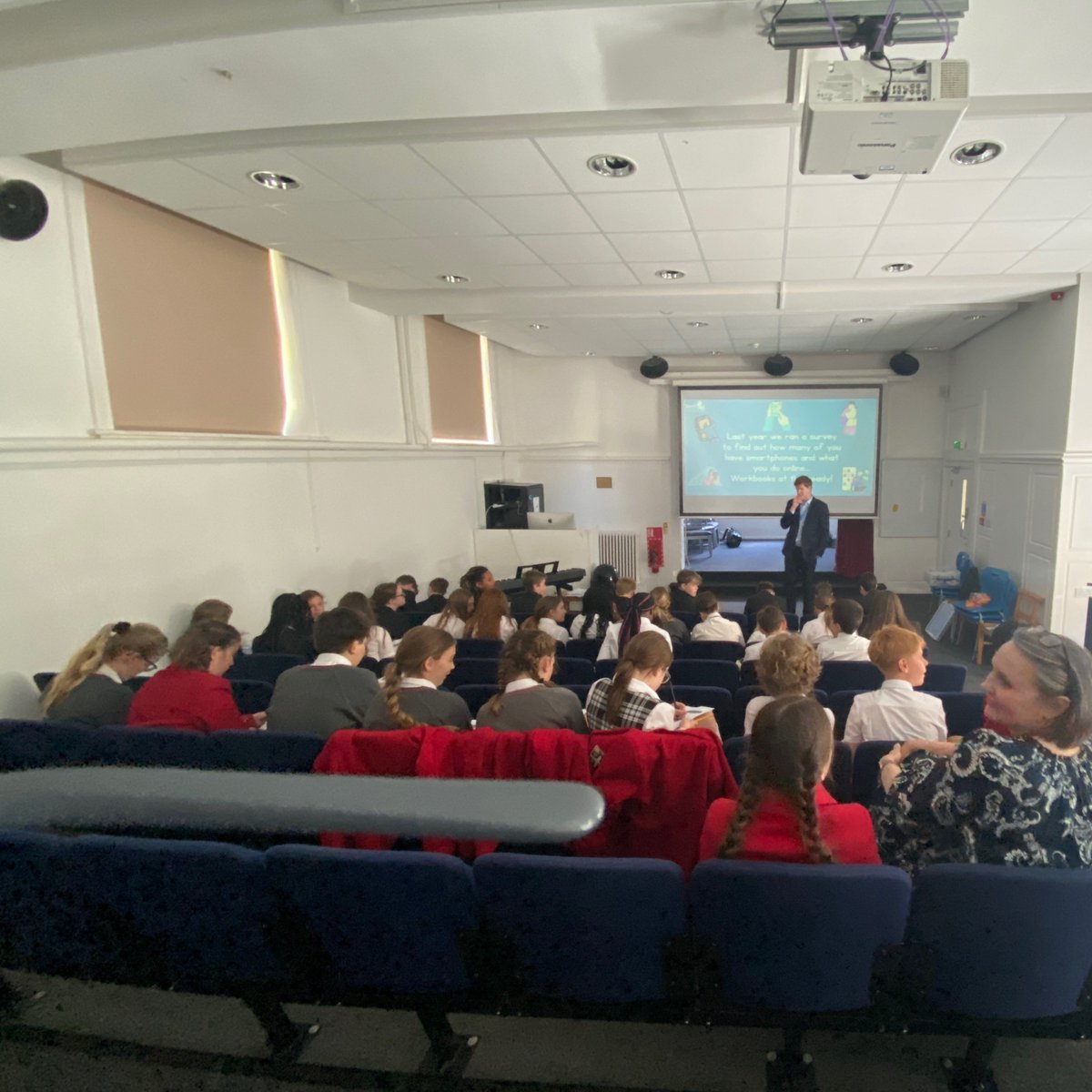 Kent PCC's Office (@pcckent) on Twitter photo Thank you to <a href="/DoverCollege/">Dover College</a> for inviting us to discuss internet safety and smartphones with both Year 6 & 7 last week!
In breakout sessions students explored how to stay safe online and reduce screen time, coming up with creative slogans to highlight their message.
<a href="/matthewinkent/">Matthew Scott PCC</a> Thank you to <a href="/DoverCollege/">Dover College</a> for inviting us to discuss internet safety and smartphones with both Year 6 & 7 last week!
In breakout sessions students explored how to stay safe online and reduce screen time, coming up with creative slogans to highlight their message.
<a href="/matthewinkent/">Matthew Scott PCC</a>
