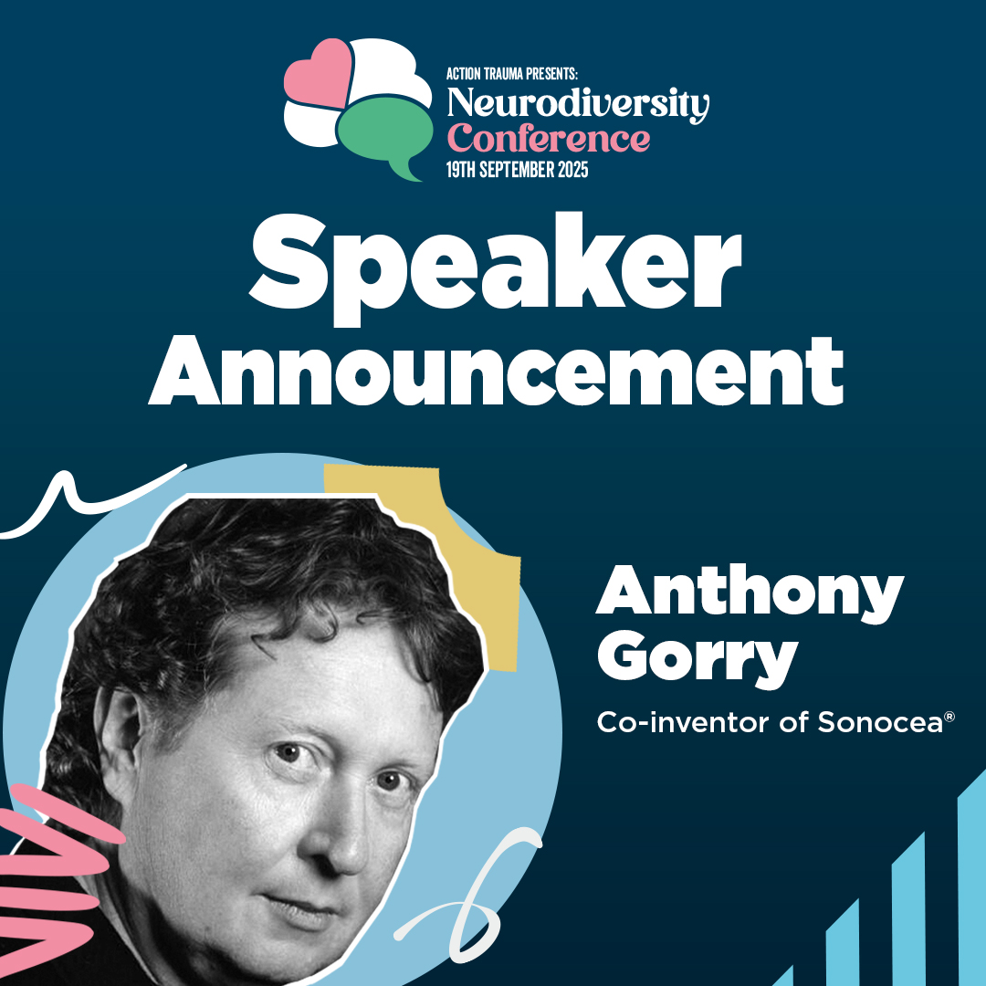 Hear from Anthony Gorry, co-inventor of Sonocea® + Polyvagal pioneer, at the Neurodiversity Conference 2025 – Sept 19, Crowne Plaza Belfast. CPD-accredited. 🎟️actiontrauma.com/neurodiversity…