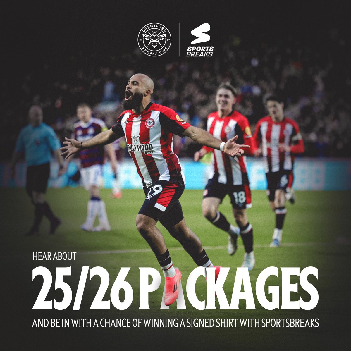 ๐๏ธโ๏ธ๐๏ธ (@sportsbreakscom) on Twitter photo SportsBreaks will be on sale with <a href="/BrentfordFC/">Brentford FC</a> 25-26 ticket and hotel/travel breaks from the 18th June ๐
Sign up to hear about packages and be in with a chance of winning a signed shirt ๐
sportsbreaks.com/Brentford-Shirโฆ SportsBreaks will be on sale with <a href="/BrentfordFC/">Brentford FC</a> 25-26 ticket and hotel/travel breaks from the 18th June ๐
Sign up to hear about packages and be in with a chance of winning a signed shirt ๐
sportsbreaks.com/Brentford-Shirโฆ