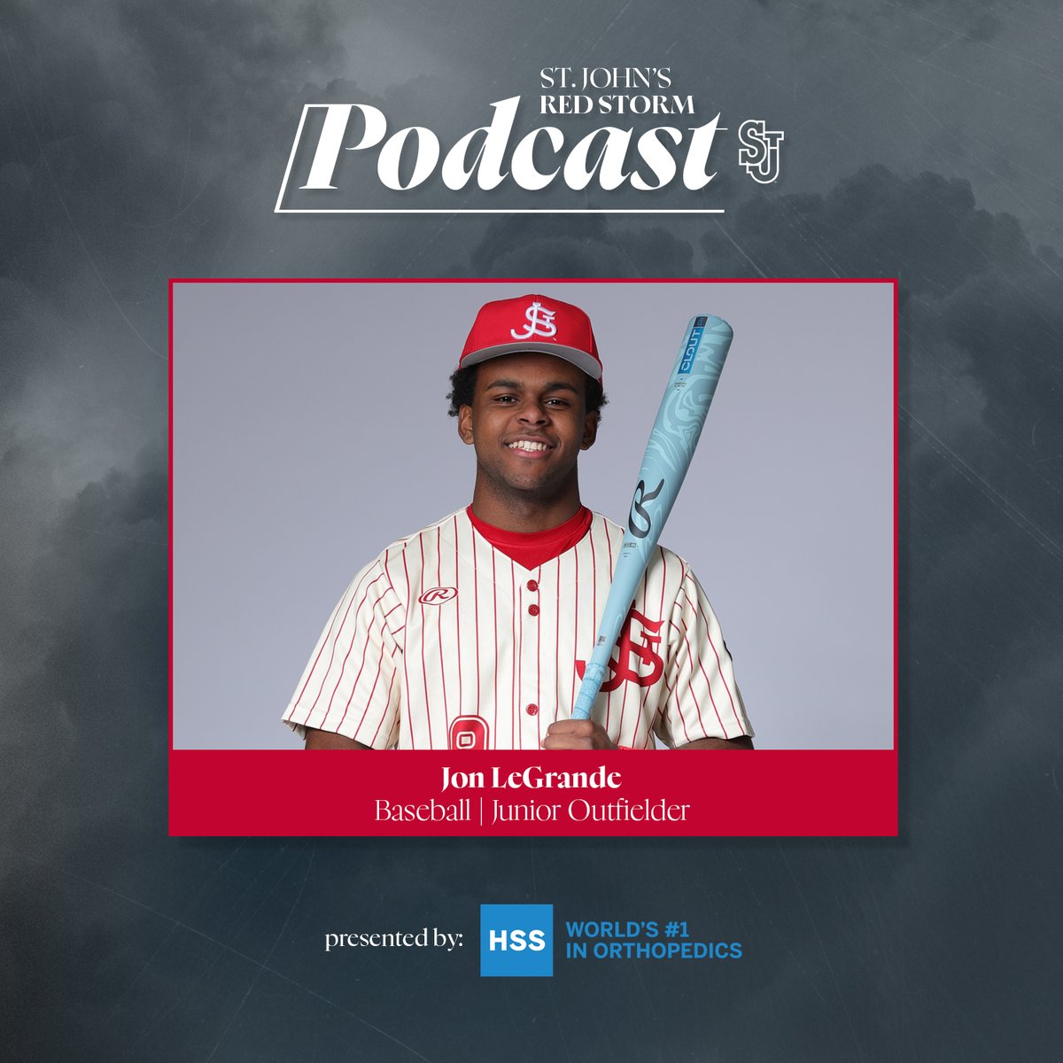 St. John's Red Storm (@stjohnsredstorm) on Twitter photo 🚨NEW EPISODE OUT NOW🚨
Episode 23 features <a href="/StJohnsBaseball/">St. John's Baseball</a> player, Jon LeGrande! ⚾️
Listen ⤵️
Spotify- bit.ly/4kqSR9b
iHeart Radio- ihr.fm/3FmvNcf
Apple Podcasts- apple.co/3FtJ8zn 🚨NEW EPISODE OUT NOW🚨
Episode 23 features <a href="/StJohnsBaseball/">St. John's Baseball</a> player, Jon LeGrande! ⚾️
Listen ⤵️
Spotify- bit.ly/4kqSR9b
iHeart Radio- ihr.fm/3FmvNcf
Apple Podcasts- apple.co/3FtJ8zn
