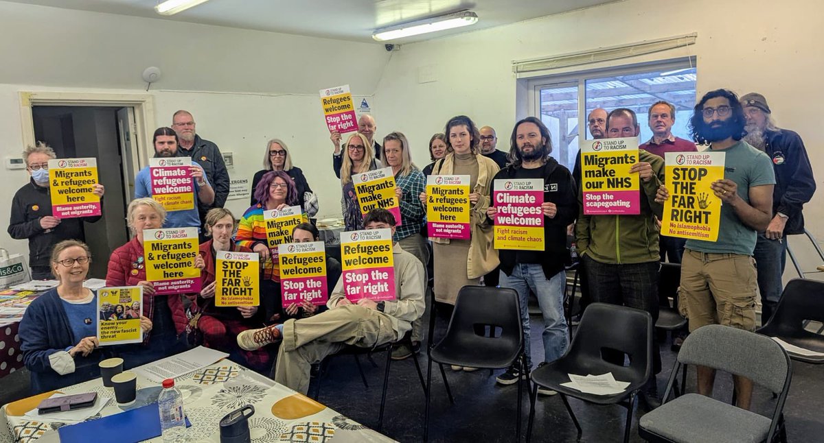 Unison Hull & East Riding Health ๐ (@unisonherhealth) on Twitter photo It was great to represent our <a href="/unisontheunion/">UNISON - UK's largest union</a> branch at Hullโs Stand up to Racism meeting tonight, and to feedback on Mondayโs <a href="/TUC_NEYH/">TUC North East, Yorkshire & Humber</a> anti-far right briefing.
<a href="/unisonyh/">UNISON Yorkshire & Humberside</a> It was great to represent our <a href="/unisontheunion/">UNISON - UK's largest union</a> branch at Hullโs Stand up to Racism meeting tonight, and to feedback on Mondayโs <a href="/TUC_NEYH/">TUC North East, Yorkshire & Humber</a> anti-far right briefing.
<a href="/unisonyh/">UNISON Yorkshire & Humberside</a>