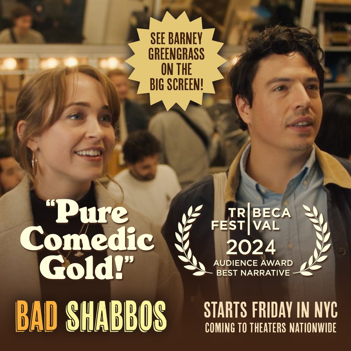DanRobb11's tweet image. My new comedy &quot;Bad Shabbos&quot; comes out in theaters this weekend and then expands nationwide. If you&apos;re in NYC we&apos;ll be @QuadCinema doing Q&amp;amp;As all weekend
