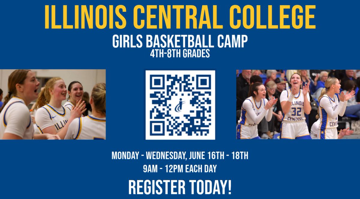 Karrie Redeker (@karrieredeker) on Twitter photo 🏀 <a href="/ICC_CougarsWBB/">ICC Women’s Basketball</a> Girls’ Basketball Camp for grades 4-8 is less than a month away!
Sign up w/ a buddy and get 10% off! 🏀 <a href="/ICC_CougarsWBB/">ICC Women’s Basketball</a> Girls’ Basketball Camp for grades 4-8 is less than a month away!
Sign up w/ a buddy and get 10% off!